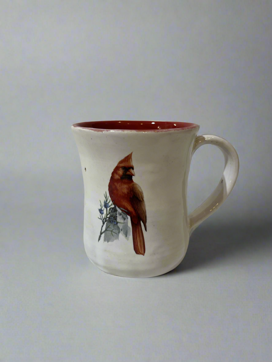 Cardinal Stoneware Mug