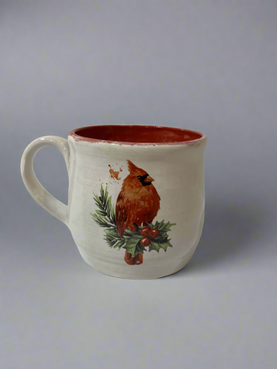 Cardinal Stoneware Mug