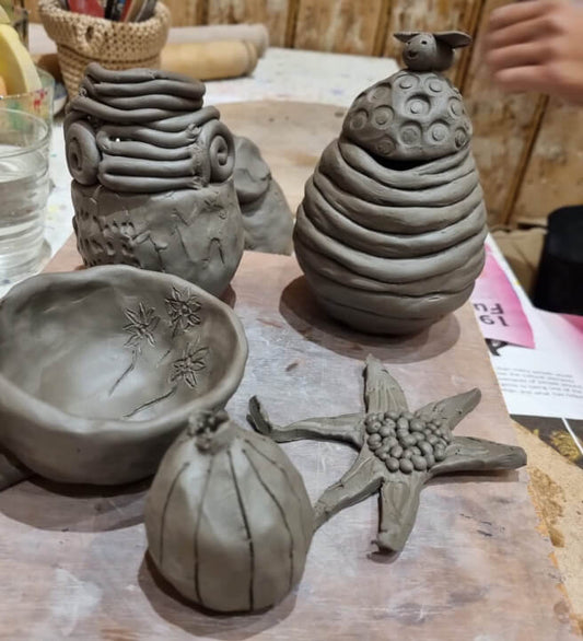 Adult hand building class - 4 weeks